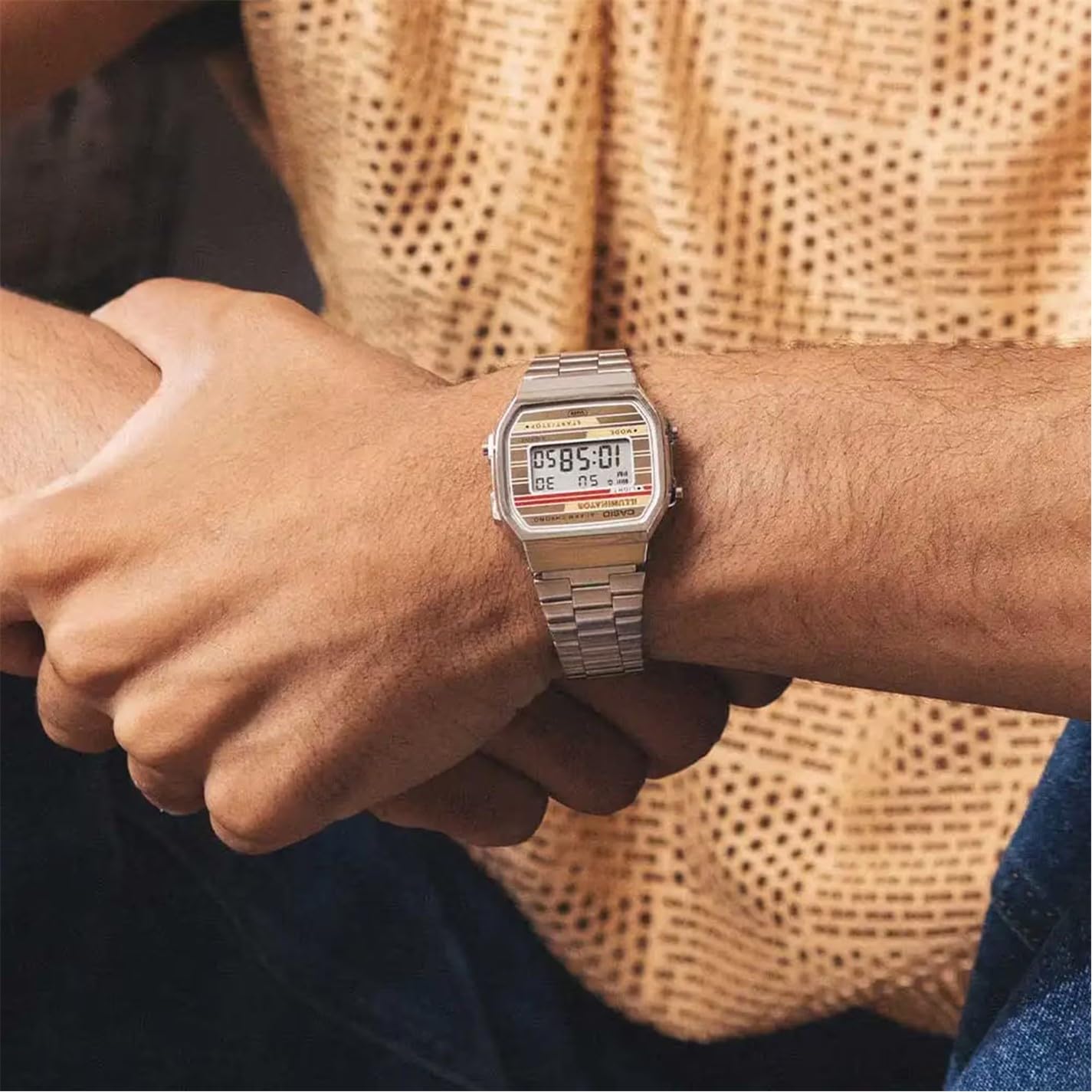 Casio VINTAGE ICONIC A168WEHA-9AEF Reloj digital unisex Con alarma